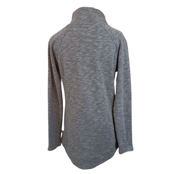 Prana Calexa Tunic Sweatshirt Top S Pockets Active Leisure Organic Cotton Gray‎ - Picture 4 of 8